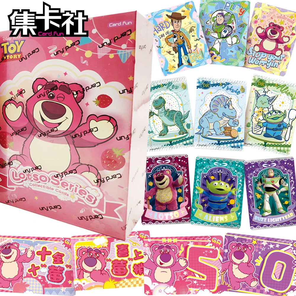 Genuine Card.fun Toy Story Lotso Collection Cards Animated Movie Cute Figures Fun Design Border Warm Transparent Cards Gifts
Genuine Card.fun Toy Story Lotso Collection Cards Animated Movie Cute Figures Fun Design Border Warm Transparent Cards Gifts