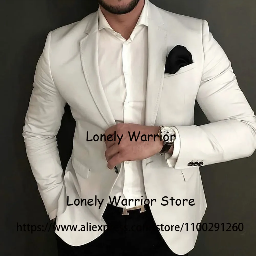 Handsome White Suits For Mens Formal Wedding Groom Tuxedo Business Blazer Slim Fit 2 Piece Set Jacket Pants Terno Masculino
Handsome White Suits For Mens Formal Wedding Groom Tuxedo Business Blazer Slim Fit 2 Piece Set Jacket Pants Terno Masculino