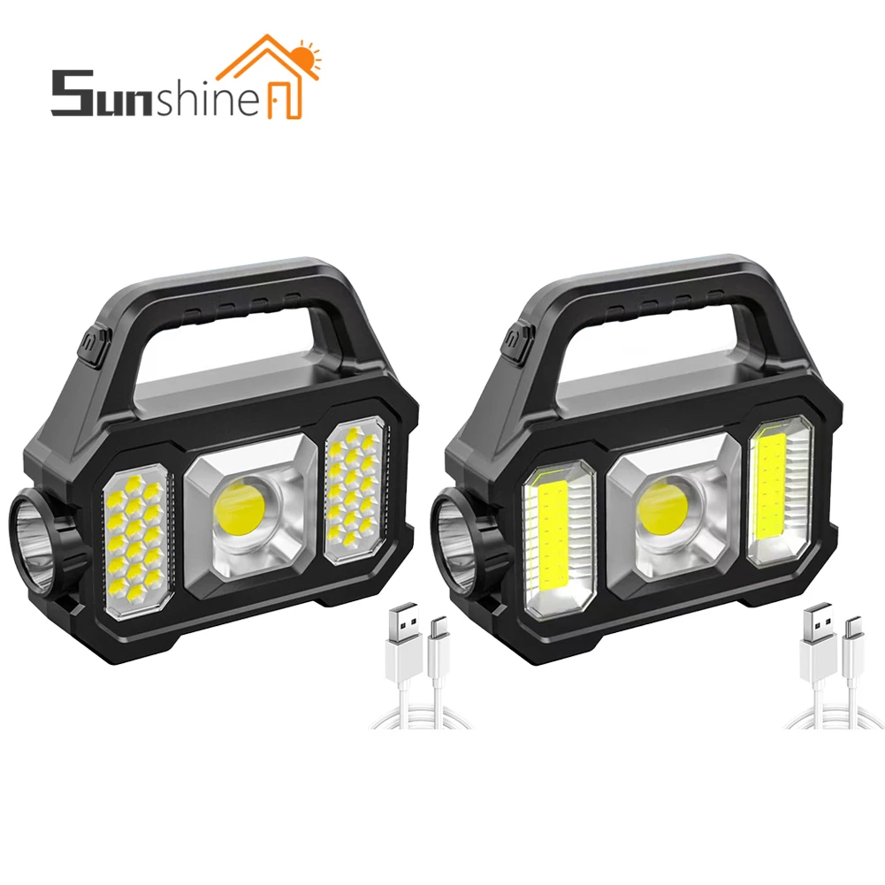 Hot Sale Usb Rechargeable Solar Cob Flash Torch Hand Emergency Light Lamp COB LED Multifunctional Solar Flashlight Self Defense
Hot Sale Usb Rechargeable Solar Cob Flash Torch Hand Emergency Light Lamp COB LED Multifunctional Solar Flashlight Self Defense