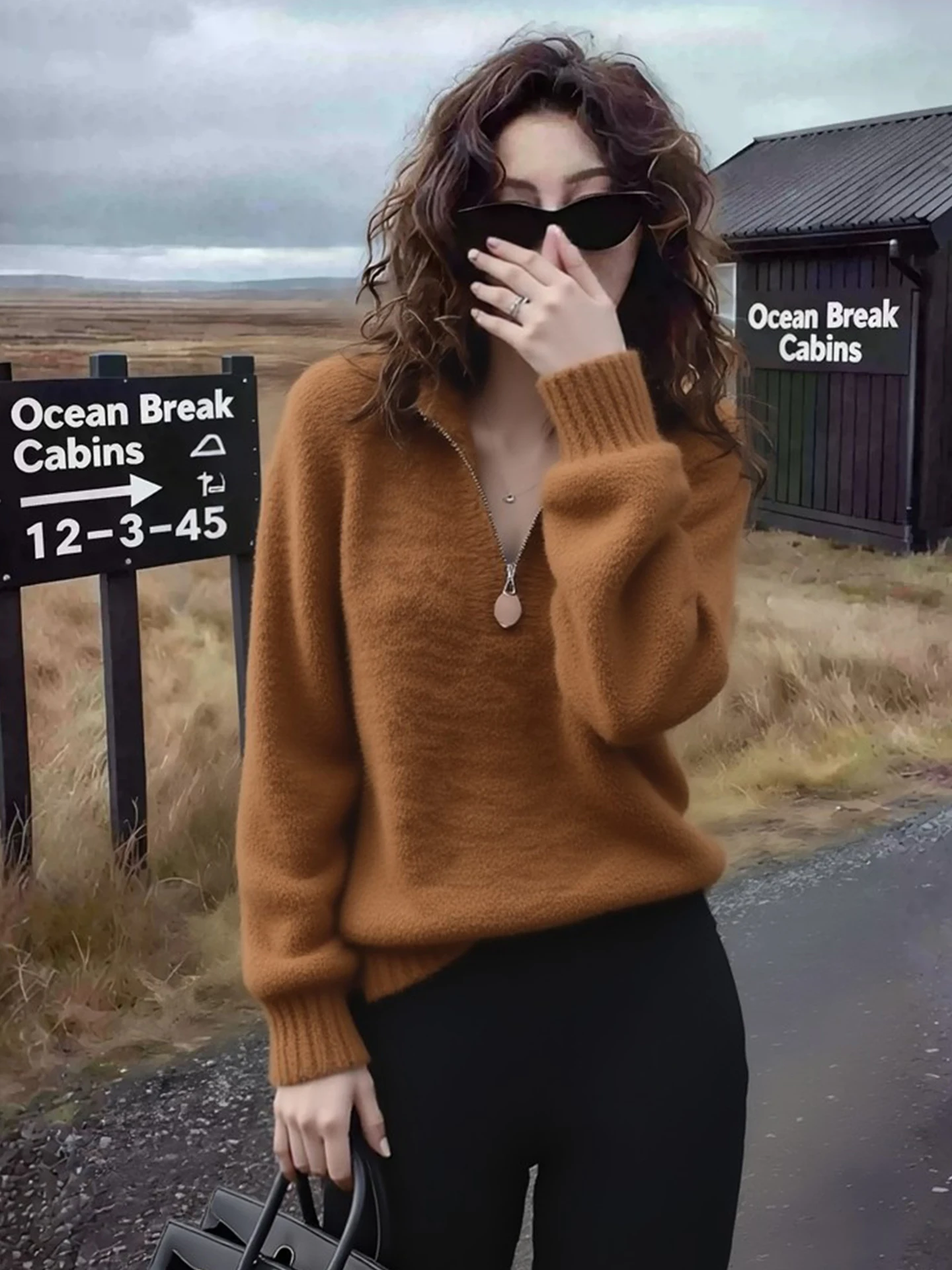 Retro Lazy Knitwear Loose Casual Thick Long Sleeve Top Skin-friendly Early Spring Fashionable Versatile Comfortable Sweater
Retro Lazy Knitwear Loose Casual Thick Long Sleeve Top Skin-friendly Early Spring Fashionable Versatile Comfortable Sweater