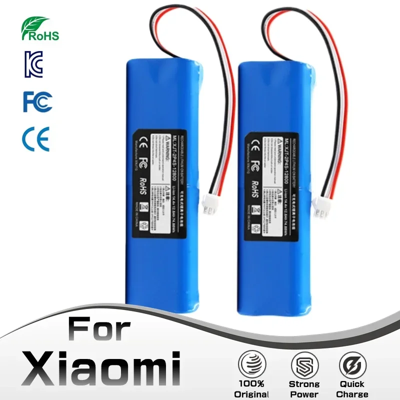 NEW 14.4V Battery Pack 12800Ah For XiaoMi Lydsto R1 Viomi S9 Roidmi Eve Plus Rechargeable Li-ion Battery Robot Vacuum Cleaner
NEW 14.4V Battery Pack 12800Ah For XiaoMi Lydsto R1 Viomi S9 Roidmi Eve Plus Rechargeable Li-ion Battery Robot Vacuum Cleaner