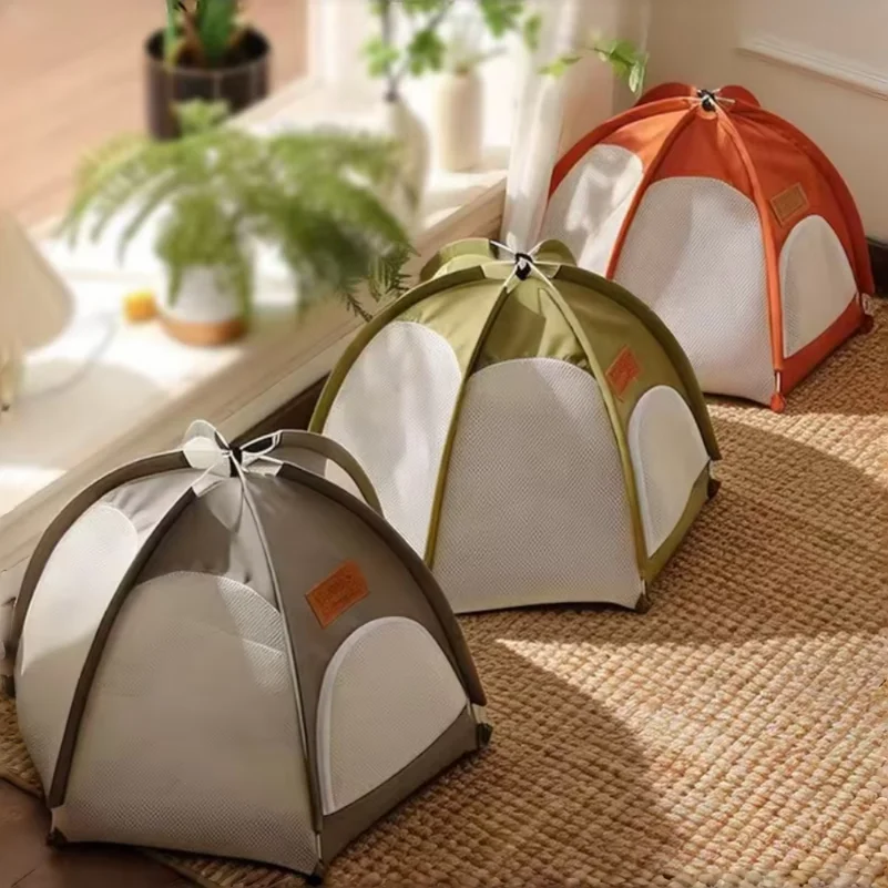 Breathable Cat Tent Foldable Semi-Closed Pet House Indoor Outdoor Camping Bed Spring Summer Universal Cat Nest For Small Dogs Ca
Breathable Cat Tent Foldable Semi-Closed Pet House Indoor Outdoor Camping Bed Spring Summer Universal Cat Nest For Small Dogs Ca