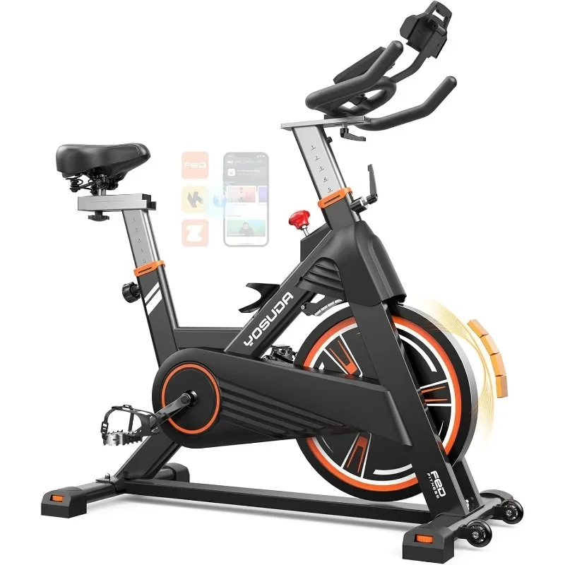 YOSUDA PRO Magnetic Exercise Bike 350 lbs Weight Capacity - Indoor Cycling Bike Stationary with Comfortable Seat
YOSUDA PRO Magnetic Exercise Bike 350 lbs Weight Capacity - Indoor Cycling Bike Stationary with Comfortable Seat
