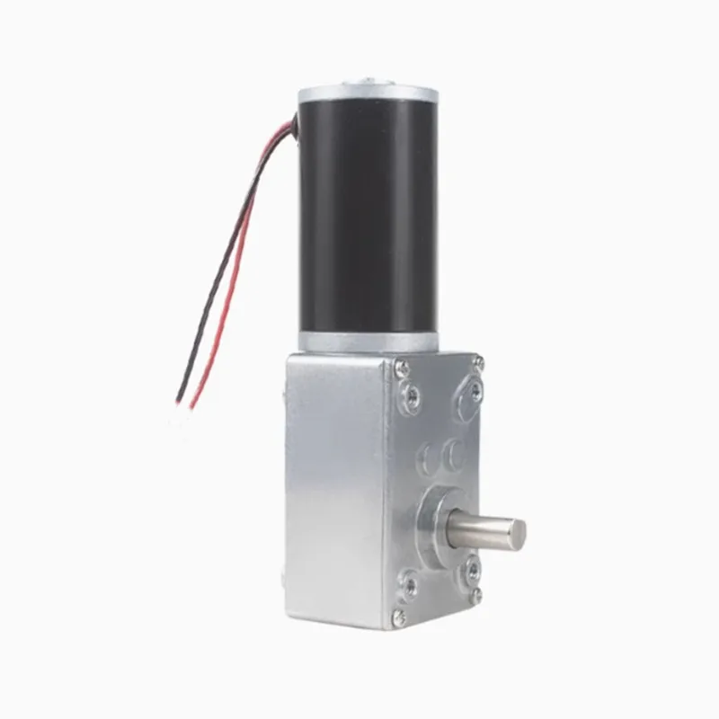 5840-31ZY 12V 24V Worm Gear Motor Low Speed High Torque Self-Lock DC Motor For Smart Curtain Home Equipment Billboard Machine
5840-31ZY 12V 24V Worm Gear Motor Low Speed High Torque Self-Lock DC Motor For Smart Curtain Home Equipment Billboard Machine