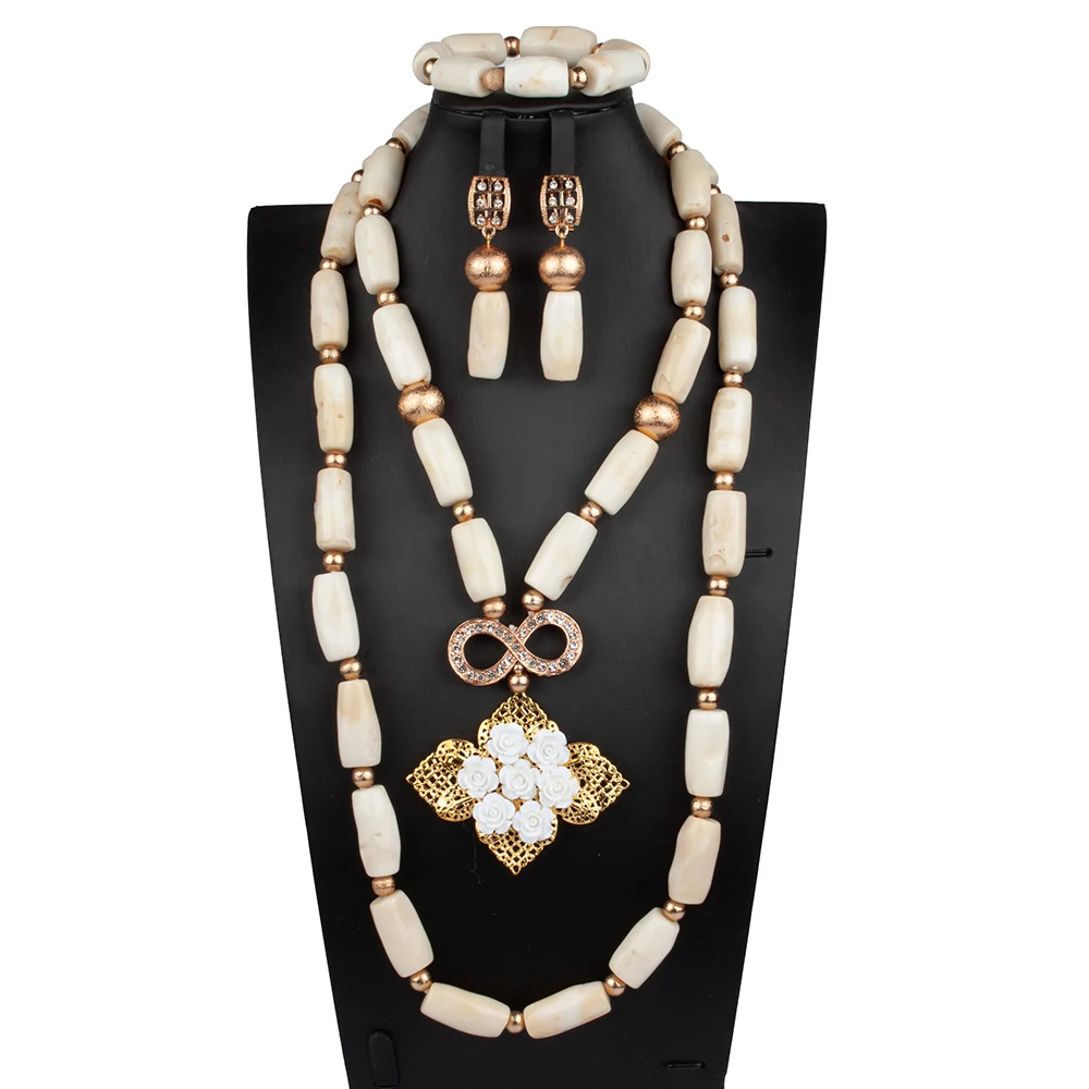 New White Coral Wedding Jewelry Set Flower Pendants Women Necklace Anniversary Party Nigeria Bride Free Shipping ABS175
New White Coral Wedding Jewelry Set Flower Pendants Women Necklace Anniversary Party Nigeria Bride Free Shipping ABS175