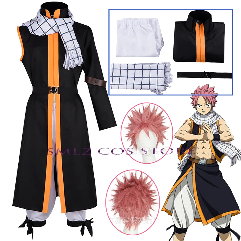 Anime FAIRY TAIL END Cosplay Etherious Natsu Dragneel Cosplay Costume Natsu Uniform Cloak Wig Halloween Clothes Suit for Man
Anime FAIRY TAIL END Cosplay Etherious Natsu Dragneel Cosplay Costume Natsu Uniform Cloak Wig Halloween Clothes Suit for Man