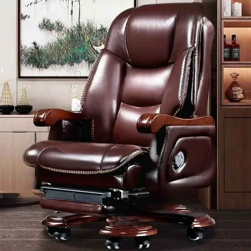 Leather Wheel Office Chair Support Design Relax Modern Massage Chair Chaise Mobile Comfy Luxury Office Furnitu
Leather Wheel Office Chair Support Design Relax Modern Massage Chair Chaise Mobile Comfy Luxury Office Furnitu