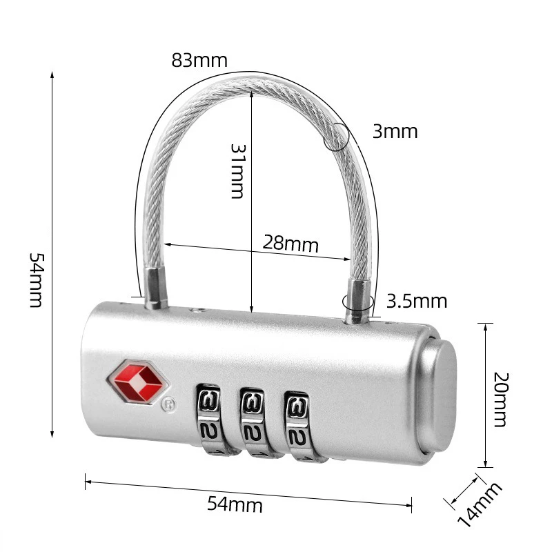 Travel Password Lock Secure Customs Security Lock Zinc Alloy Padlock Convenient Travel Padlock For Luggage Gym Storage Cabinets
Travel Password Lock Secure Customs Security Lock Zinc Alloy Padlock Convenient Travel Padlock For Luggage Gym Storage Cabinets