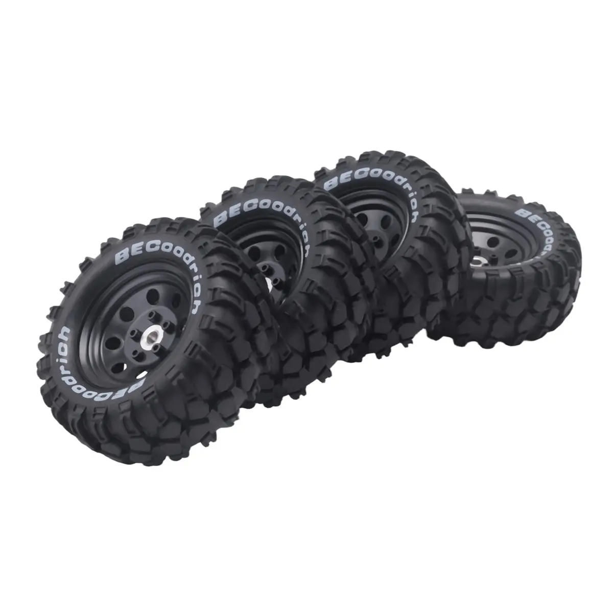 T34C 4Pcs 1.9 Inch Metal Wheel Rim Rubber Tire for 1/10 RC Crawler TRX4 SCX10 D90 4103 90046 FR4 FMS NT4-Black
T34C 4Pcs 1.9 Inch Metal Wheel Rim Rubber Tire for 1/10 RC Crawler TRX4 SCX10 D90 4103 90046 FR4 FMS NT4-Black