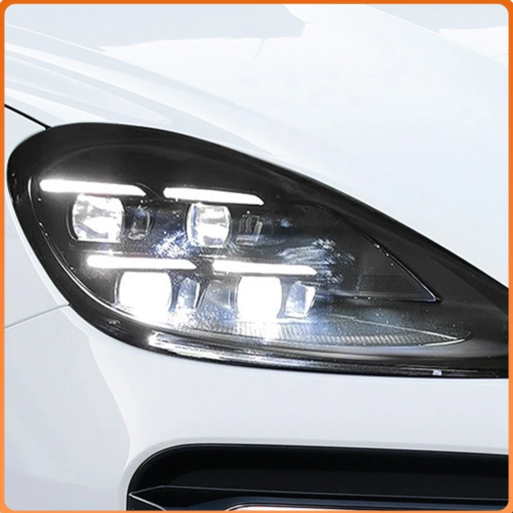 For Porsche Cayenne 2018-2023 Auto Headlight Assembly Upgrade Car LED 4 Projector Lens Matrix Styling Style Design Accessories
For Porsche Cayenne 2018-2023 Auto Headlight Assembly Upgrade Car LED 4 Projector Lens Matrix Styling Style Design Accessories
