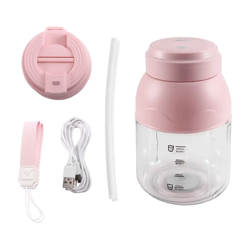 A56P-Juicer Cup For Making Milkshakes And Smoothies, Large Capacity With Straw Ton Cup Portable Cordless Juicer Crushed Ice
A56P-Juicer Cup For Making Milkshakes And Smoothies, Large Capacity With Straw Ton Cup Portable Cordless Juicer Crushed Ice