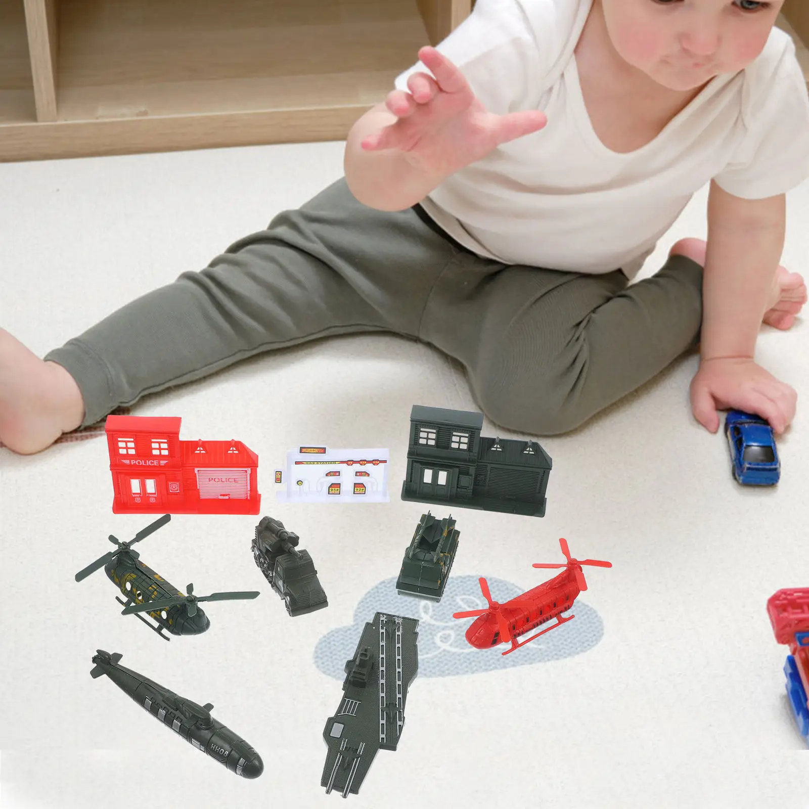 1Set Military Simulation Equipment Decor Special Miniature Kit Perfect Birthday Gift for Office Sand Table Decoration
1Set Military Simulation Equipment Decor Special Miniature Kit Perfect Birthday Gift for Office Sand Table Decoration