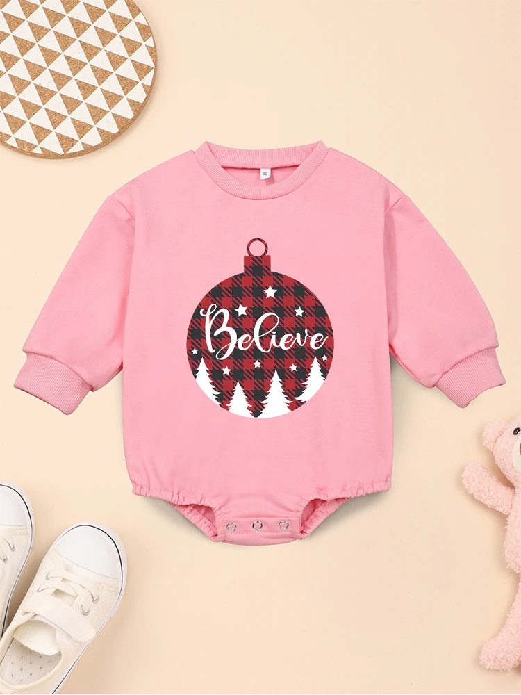 Believe Christmas Baby Girl Clothes Aesthetic Long Sleeve Romper Xmas Fashion Trend Newborn Boy Bodysuit Festival Vibe Onesie
Believe Christmas Baby Girl Clothes Aesthetic Long Sleeve Romper Xmas Fashion Trend Newborn Boy Bodysuit Festival Vibe Onesie