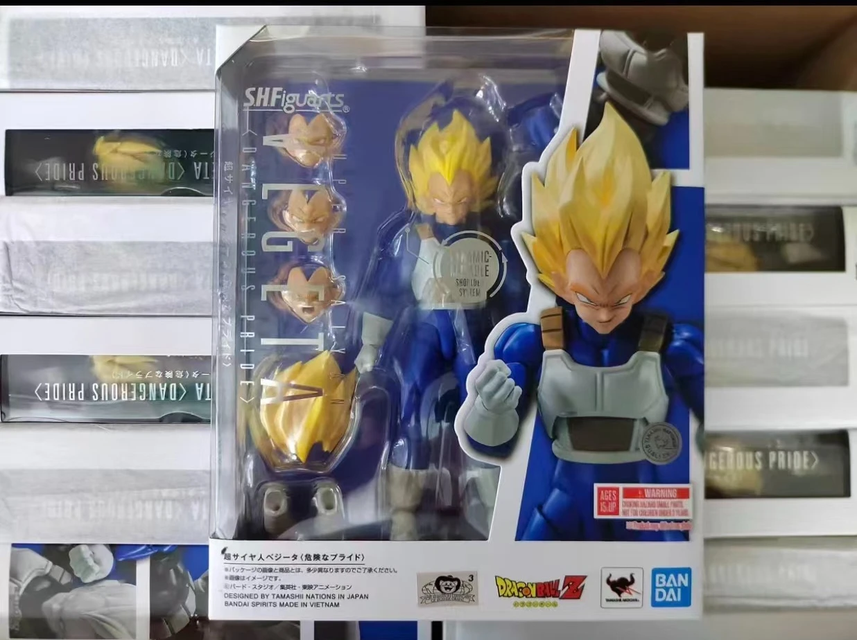 【 in Stock 】 Bandai SHF Super Saiyan Vegeta Dangerous Pride 3.0 Primitive Handheld Model Ornament Collection Toy Gifts
【 in Stock 】 Bandai SHF Super Saiyan Vegeta Dangerous Pride 3.0 Primitive Handheld Model Ornament Collection Toy Gifts