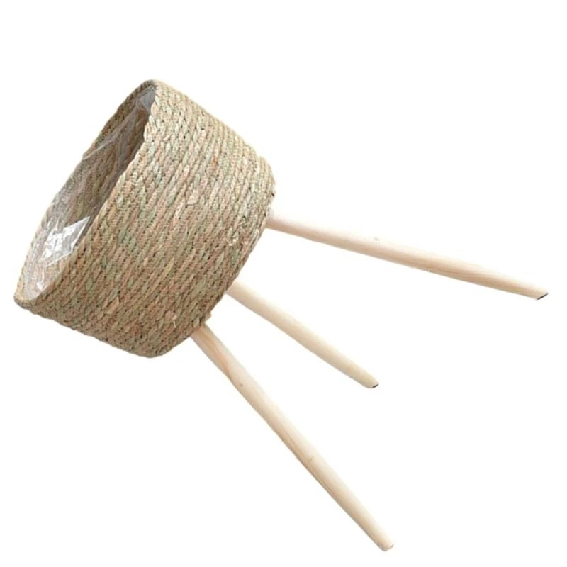 Unique Hand Woven Potted Rack Plant Holder Display Flower Vase Stand for Garden Home Living Room Floor Standing Storage C5AD
Unique Hand Woven Potted Rack Plant Holder Display Flower Vase Stand for Garden Home Living Room Floor Standing Storage C5AD