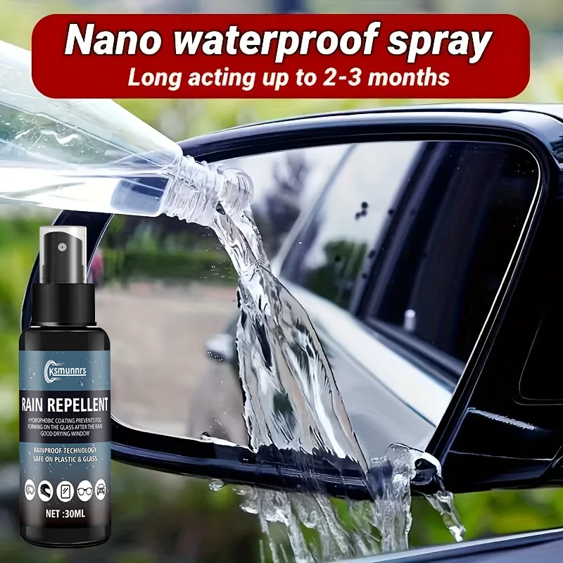 Car Windshield Waterproof Spray, Anti-Fog Agent - Durable Waterproof Coating for Car Glass, Helmets, Windshields, and Rearview M
Car Windshield Waterproof Spray, Anti-Fog Agent - Durable Waterproof Coating for Car Glass, Helmets, Windshields, and Rearview M