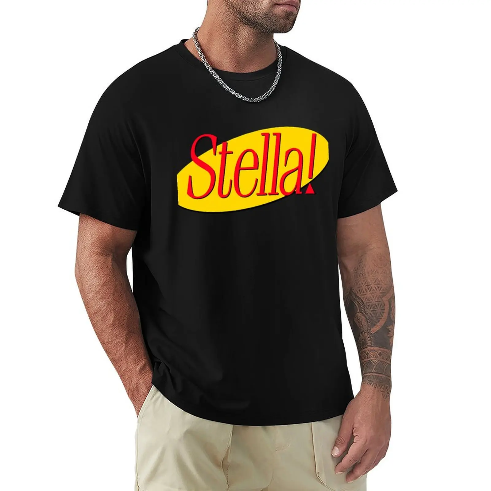 Stella T-Shirt Basic Comfort Fit T-Shirt for Men
Stella T-Shirt Basic Comfort Fit T-Shirt for Men