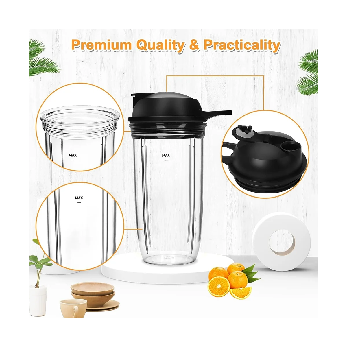 24Oz Cup Pro 1000 Blender Blade for - Combo Pro 1000 and Select 1200 1000W Blender Motor Base
24Oz Cup Pro 1000 Blender Blade for - Combo Pro 1000 and Select 1200 1000W Blender Motor Base