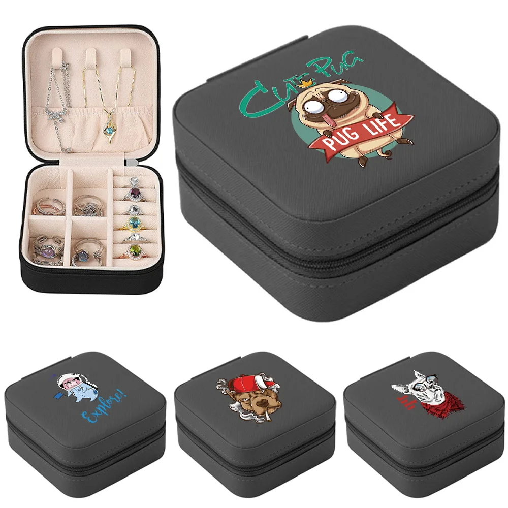 2024 Travel Jewelry Storage Box Double Ring Earrings Organization Small Dog Pattern Print Zipper Bag Large Flap Leather Hand Box
2024 Travel Jewelry Storage Box Double Ring Earrings Organization Small Dog Pattern Print Zipper Bag Large Flap Leather Hand Box