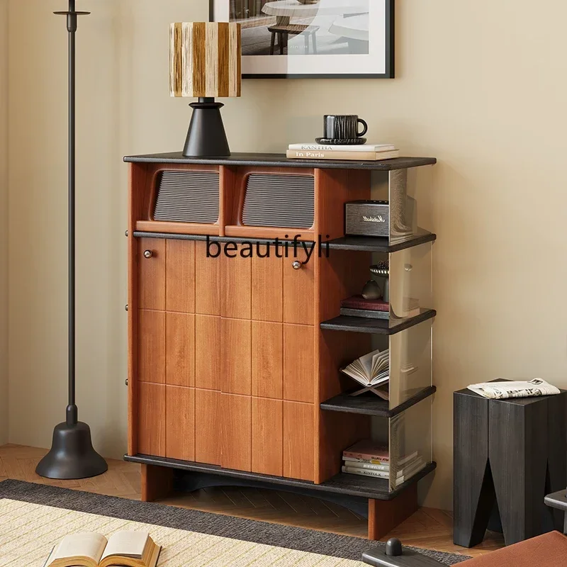 zxqMedieval solid wood dining side cabinet against the wall Small apartment retro tea cabinet Living room storage side cabinet
zxqMedieval solid wood dining side cabinet against the wall Small apartment retro tea cabinet Living room storage side cabinet