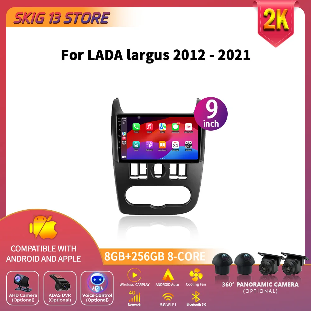 For LADA largus 2012 - 2021 Android 14 Wireless CarPlay Auto Car Radio Multimedia Video Player 4G WIFI GPS 360 Camera Navigation
For LADA largus 2012 - 2021 Android 14 Wireless CarPlay Auto Car Radio Multimedia Video Player 4G WIFI GPS 360 Camera Navigation