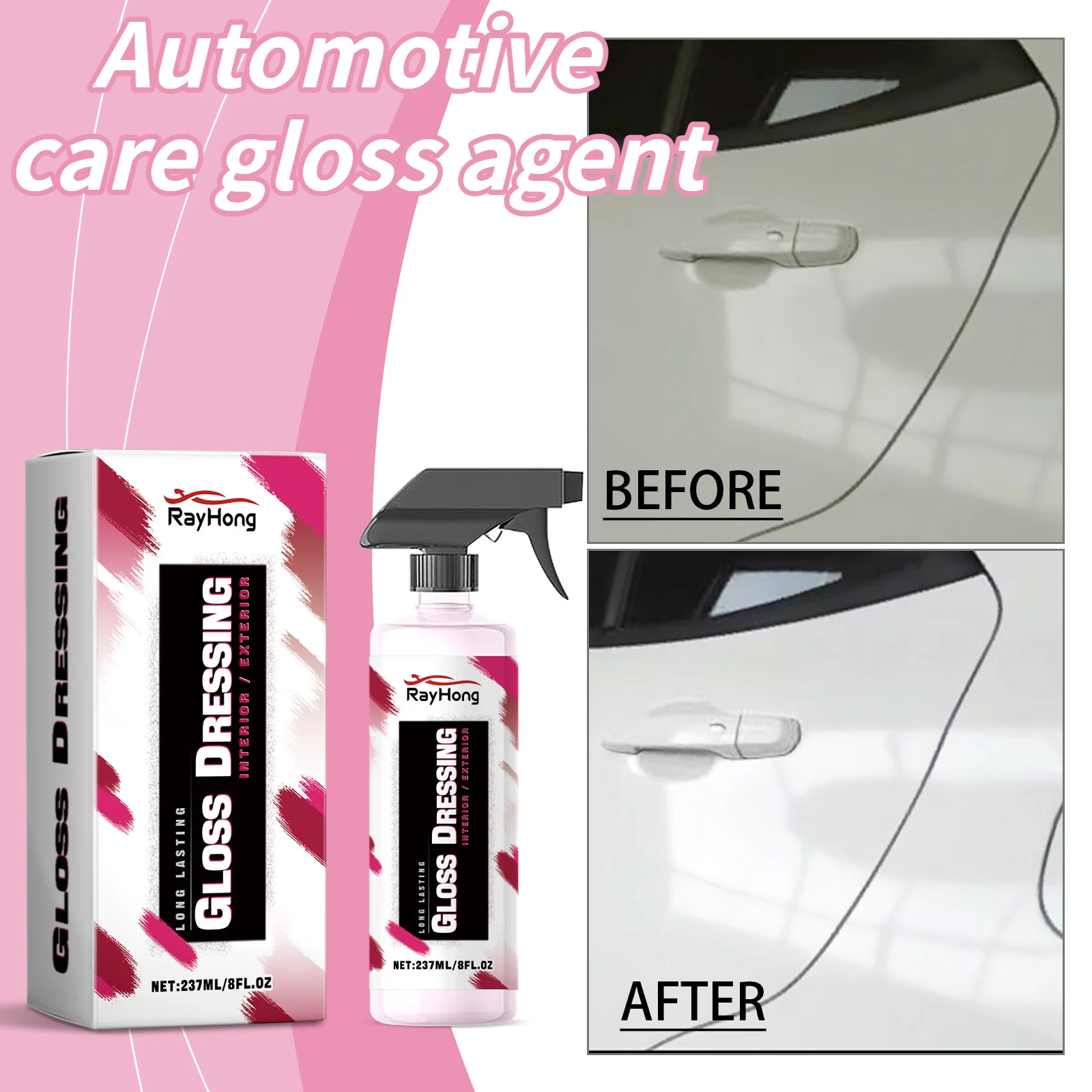 Car Care Gloss Agent Car Paint Maintenance Deep Waterproof Anti Fouling Scratch Repair Car Maintenance Polishing Agent 237ml
Car Care Gloss Agent Car Paint Maintenance Deep Waterproof Anti Fouling Scratch Repair Car Maintenance Polishing Agent 237ml