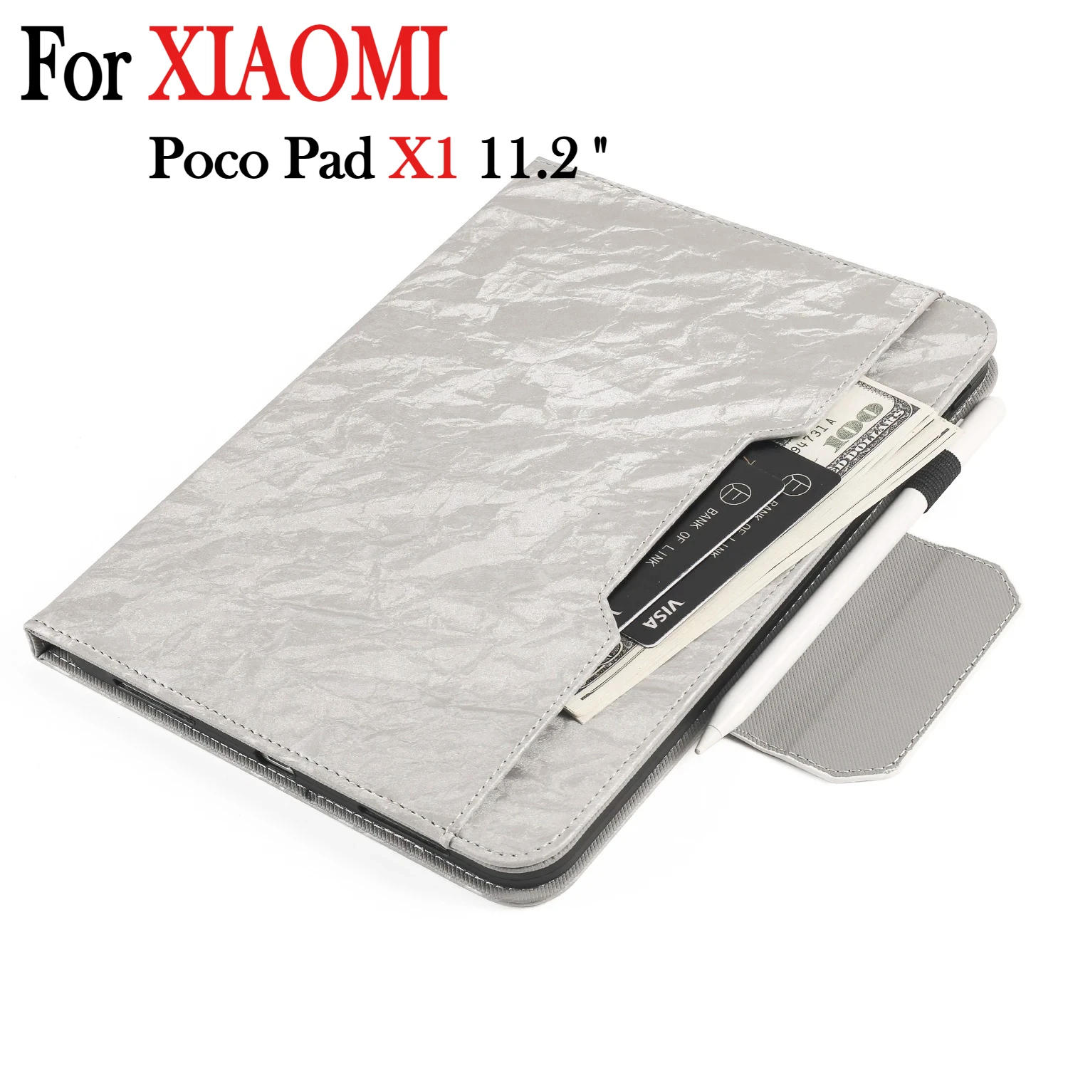 Card Slot Cover For 2026 New XiaoMi Poco Pad X1 11.2 " Mi Pad 8 7 Pro 11.2 6 5 Pro 11 inch 6S 7S Pro 12.5 Smart Shockproof Case
Card Slot Cover For 2026 New XiaoMi Poco Pad X1 11.2 " Mi Pad 8 7 Pro 11.2 6 5 Pro 11 inch 6S 7S Pro 12.5 Smart Shockproof Case