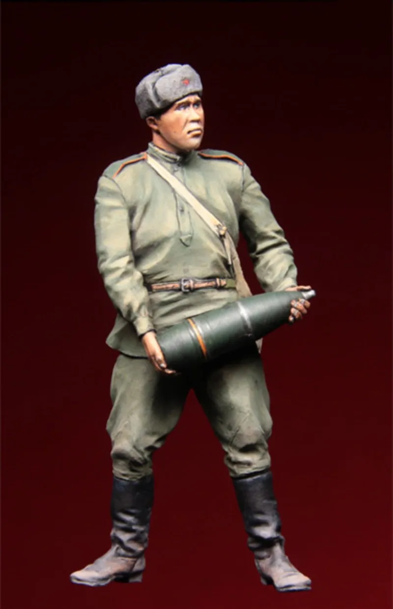 1/35 Hobby Miniature Resin Figure Assembled Model Kit Historical Military Soldiers Carrying Shells Unassembled and Unpainted 407
1/35 Hobby Miniature Resin Figure Assembled Model Kit Historical Military Soldiers Carrying Shells Unassembled and Unpainted 407
