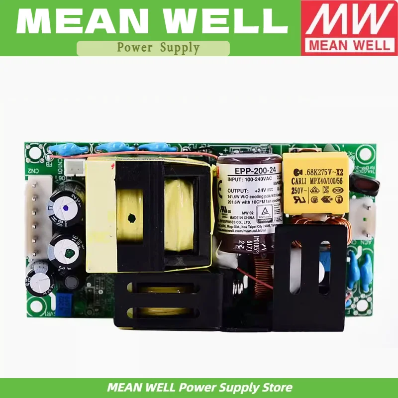 Импульсный источник питания MEAN WELL EPP-200 с одним выходом и коррекцией коэффициента мощности (PFC) (модели EPP-200-12, EPP-200-24, EPP-200-48)
Импульсный источник питания MEAN WELL EPP-200 с одним выходом и коррекцией коэффициента мощности (PFC) (модели EPP-200-12, EPP-200-24, EPP-200-48)