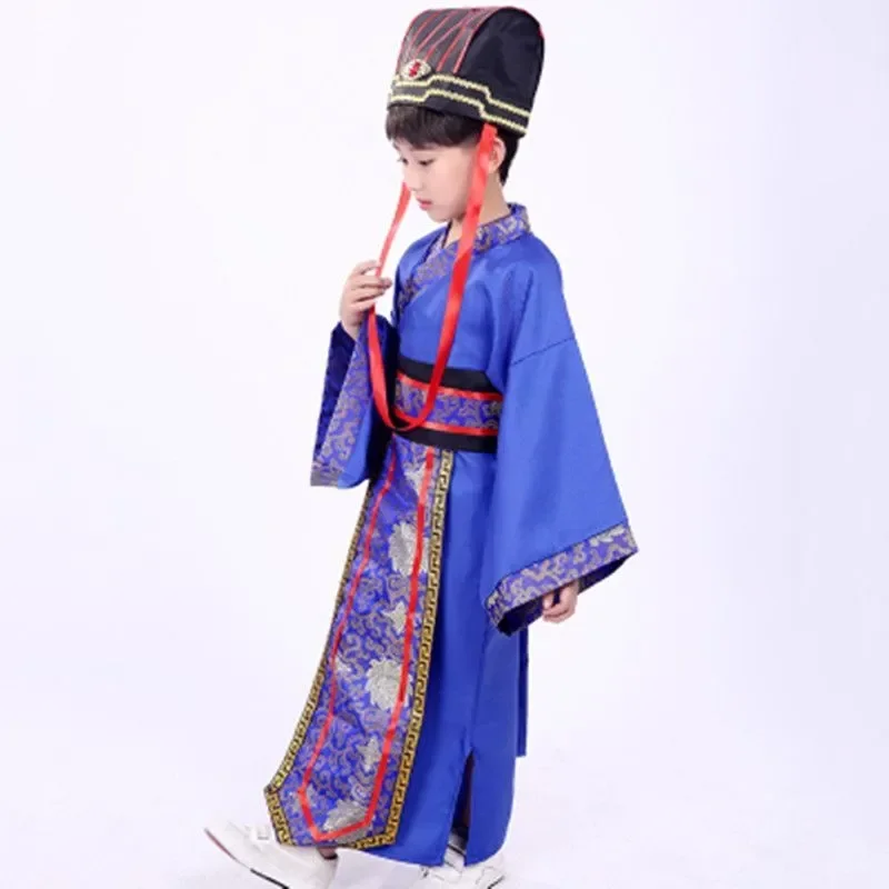 Chinese robe ancient scholar student costumes children adult Kimono China Traditional Vintage Ethnic cosplay Kid Costume Hanfu
Chinese robe ancient scholar student costumes children adult Kimono China Traditional Vintage Ethnic cosplay Kid Costume Hanfu