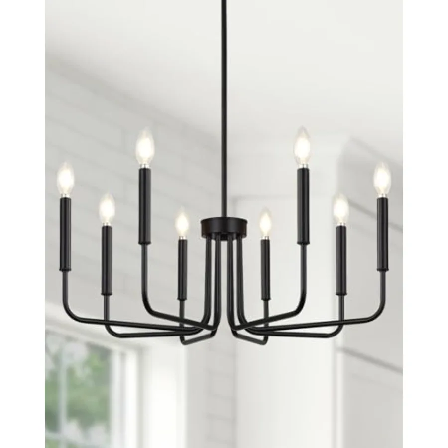 8 Light Chelier for Dining Room Light Fixture, Modern Farmhouse Chandelier Candle for Bedroom, Entryway, Foyer, Staircase, Kitc
8 Light Chelier for Dining Room Light Fixture, Modern Farmhouse Chandelier Candle for Bedroom, Entryway, Foyer, Staircase, Kitc