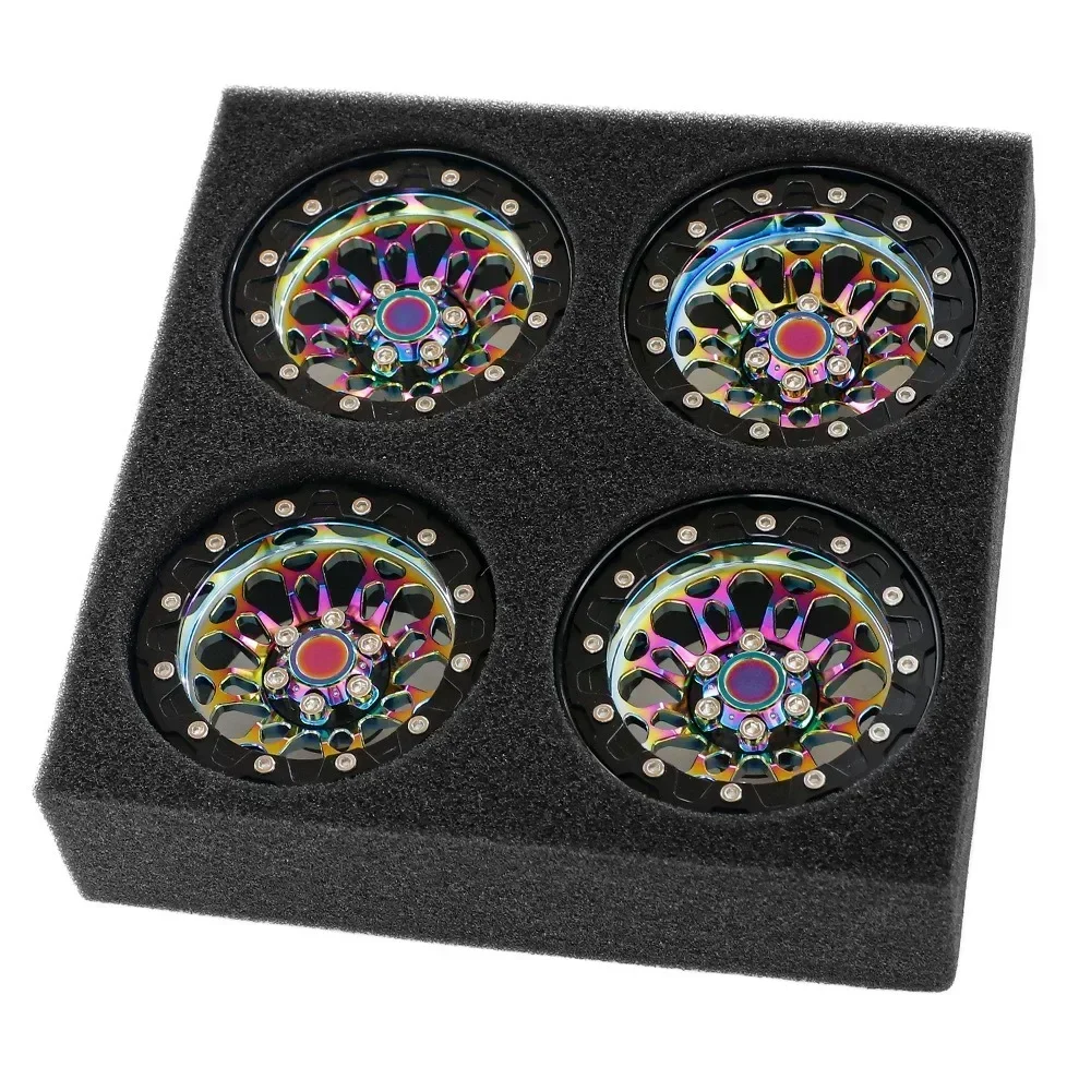 2.2 Inch Metal Electroplating Colorful Wheel Hub for 1/8 1/10 SCX10 TRX4 90046 Crawler Rc Car Accessories
2.2 Inch Metal Electroplating Colorful Wheel Hub for 1/8 1/10 SCX10 TRX4 90046 Crawler Rc Car Accessories