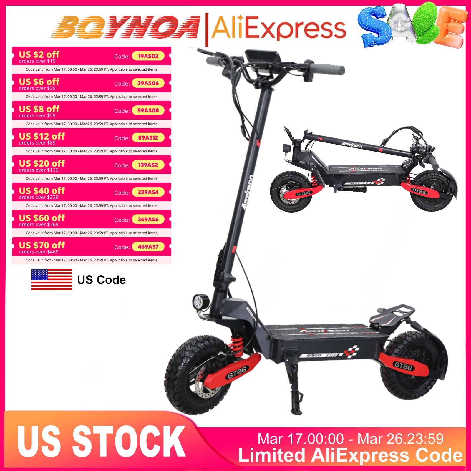 30MPH Electric Scooter,1200 Motor,20/40Miles Range EScooter With Spring Damping,Disc Brake,11'' Off-Road Tires Folding Scooter
30MPH Electric Scooter,1200 Motor,20/40Miles Range EScooter With Spring Damping,Disc Brake,11'' Off-Road Tires Folding Scooter