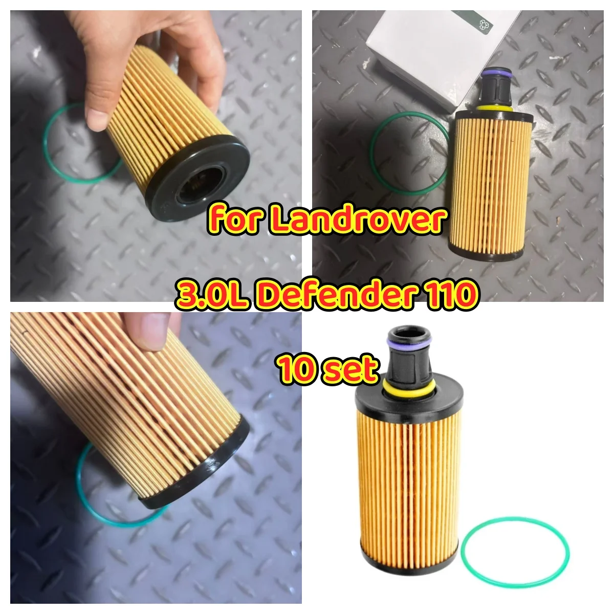 for Land Rover Discovery Defender Range Rover Sport 3.0L Oil Filter LR133455 10 set
for Land Rover Discovery Defender Range Rover Sport 3.0L Oil Filter LR133455 10 set