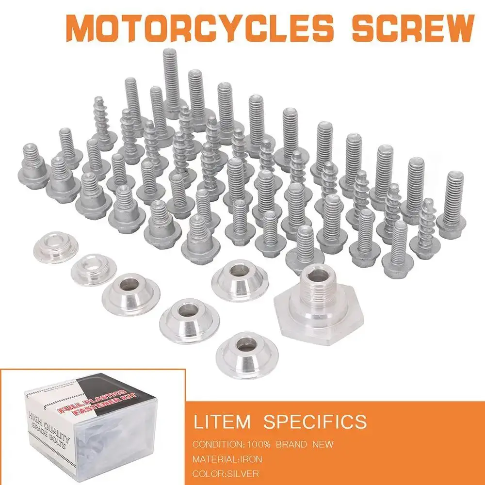 Motorcycle Fairing Windscreen Screws Bolt Kit Plate Set For KTM SX XC SXF EXC EXCF XCW 125 150 250 300 350 400 450 530 2003-2021
Motorcycle Fairing Windscreen Screws Bolt Kit Plate Set For KTM SX XC SXF EXC EXCF XCW 125 150 250 300 350 400 450 530 2003-2021