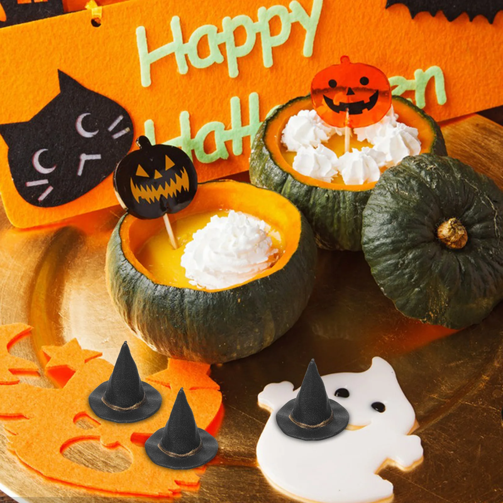 12Pcs Miniature Witch Hat Decorations Halloween Tiny Hats for Crafts DIY Home Party Scene Accessories Miniature Witch Hat
12Pcs Miniature Witch Hat Decorations Halloween Tiny Hats for Crafts DIY Home Party Scene Accessories Miniature Witch Hat