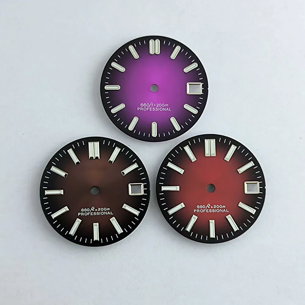 Watch Dial 28.5mm dial Blue C3 Glow-in-the-dark Watch hands for NH 35/36 mechanical movement watch accessories
Watch Dial 28.5mm dial Blue C3 Glow-in-the-dark Watch hands for NH 35/36 mechanical movement watch accessories