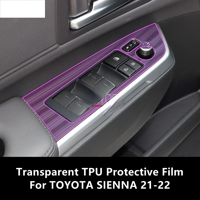 For TOYOTA SIENNA 21-22 Car Interior Center Console Transparent TPU Protective Film Anti-scratch Repair Film Accessories Refit
For TOYOTA SIENNA 21-22 Car Interior Center Console Transparent TPU Protective Film Anti-scratch Repair Film Accessories Refit