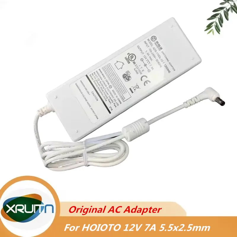 Original AC Adapter Charger For HOIOTO ADS-110DL-12-1 120084E 12V 7A 84W 5.5*2.5mm Power Supply
Original AC Adapter Charger For HOIOTO ADS-110DL-12-1 120084E 12V 7A 84W 5.5*2.5mm Power Supply