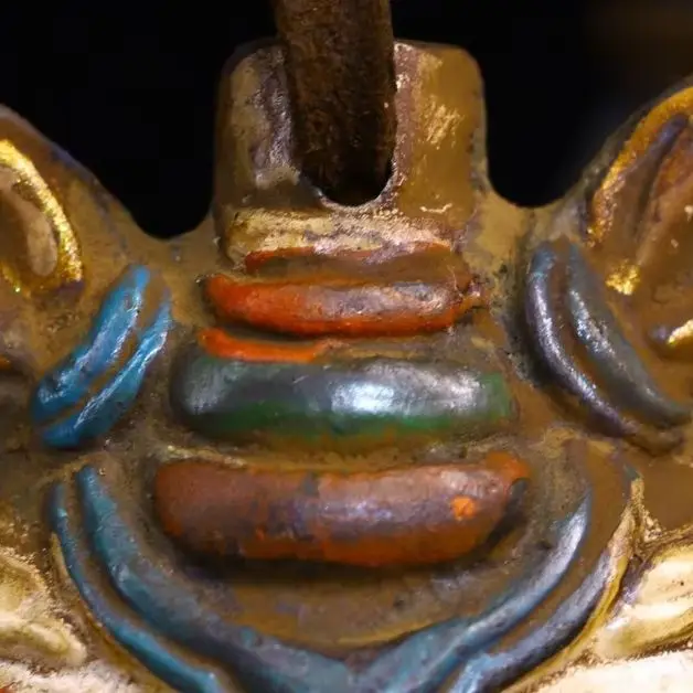 3"Tibetan Temple Collection Old Bronze Painted Auspicious Eight Treasures Buddhist snail Amulet Dharma Pendant Worship Hall
3"Tibetan Temple Collection Old Bronze Painted Auspicious Eight Treasures Buddhist snail Amulet Dharma Pendant Worship Hall