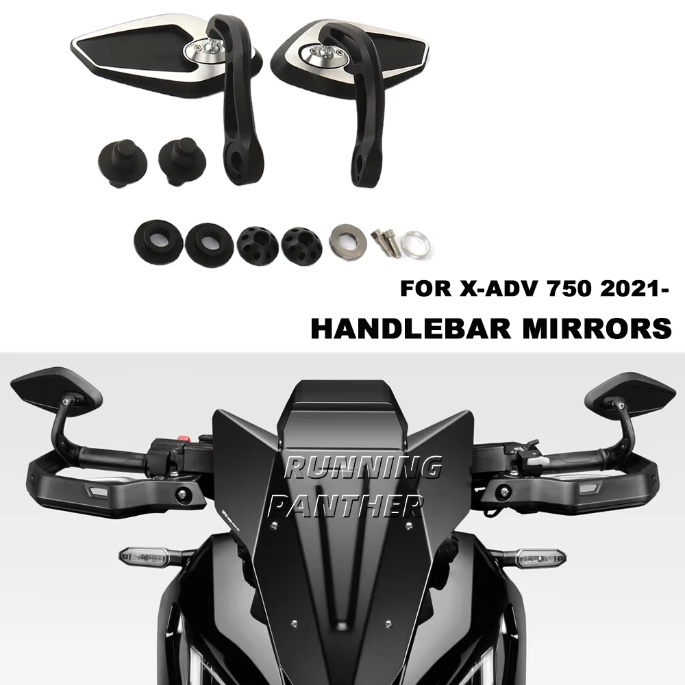 Motorcycle Rearview Mirrors Bar End Handlebar Mirror Rear View Mirror Accessories For Honda X-ADV 750 XADV750 X-ADV750 2021-2024
Motorcycle Rearview Mirrors Bar End Handlebar Mirror Rear View Mirror Accessories For Honda X-ADV 750 XADV750 X-ADV750 2021-2024