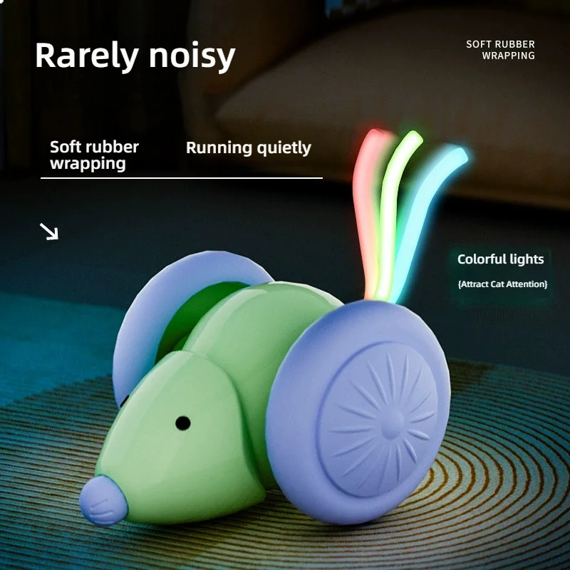 Interactive Electric Mouse Cat Toy - Mute Automatic Teaser with Intelligent Obstacle Avoidance - Pet Toys for Cats
Interactive Electric Mouse Cat Toy - Mute Automatic Teaser with Intelligent Obstacle Avoidance - Pet Toys for Cats