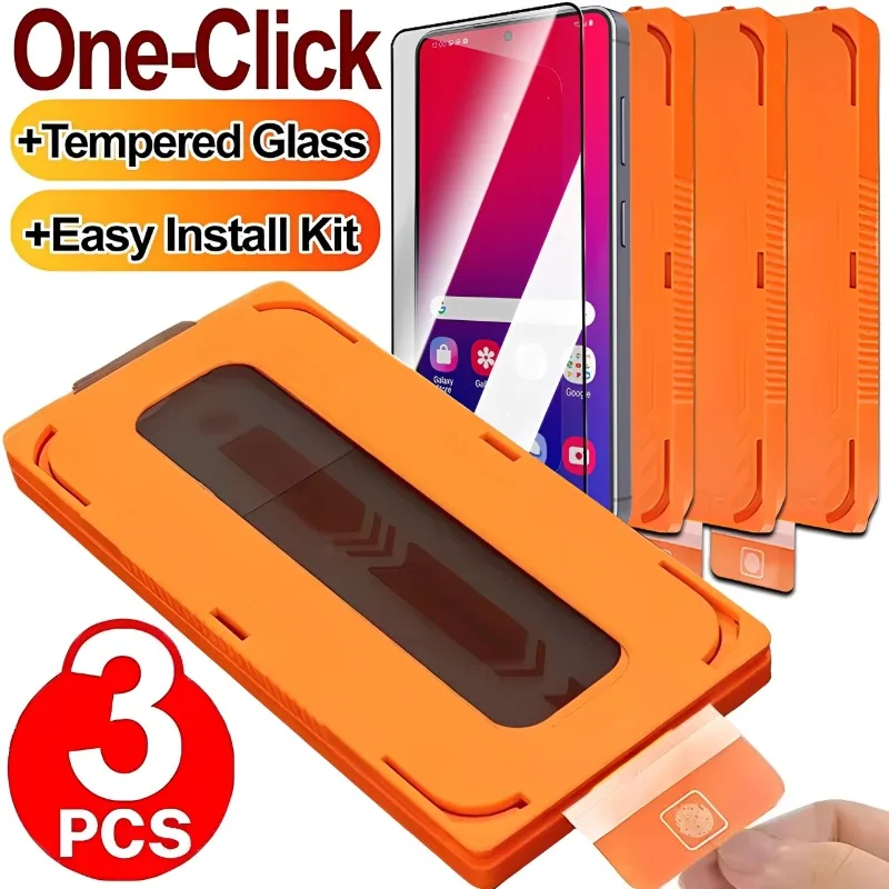1/2/3Pcs Screen Protectors for Samsung Galaxy S26 26Plus 26Ultra HD Glass Protective Film with Dust Free Installation Kit
1/2/3Pcs Screen Protectors for Samsung Galaxy S26 26Plus 26Ultra HD Glass Protective Film with Dust Free Installation Kit