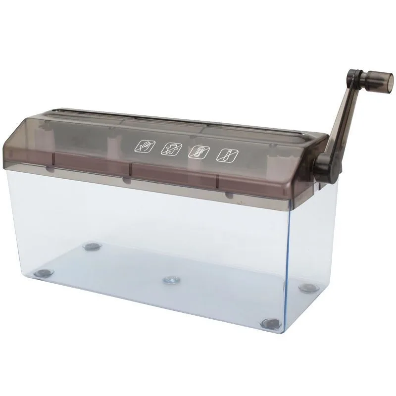 Portable Mini Household Manual Shredder A4 Small Office Silent Shredder Hand Paper Shredder
Portable Mini Household Manual Shredder A4 Small Office Silent Shredder Hand Paper Shredder