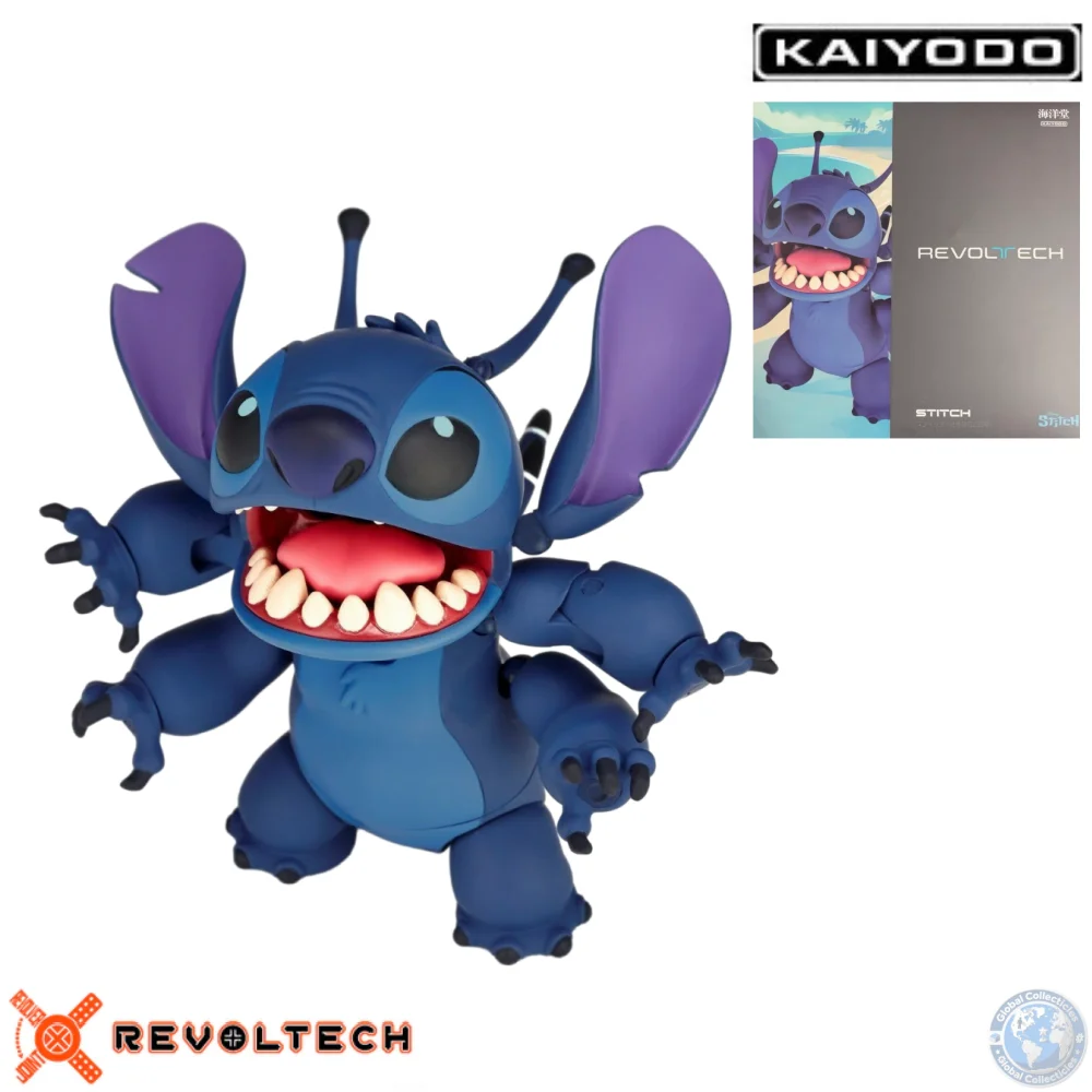 KAIYODO Official Licensed From Stitch with Interchangeable Parts & Multiple Accessories Gift for Collector
KAIYODO Official Licensed From Stitch with Interchangeable Parts & Multiple Accessories Gift for Collector