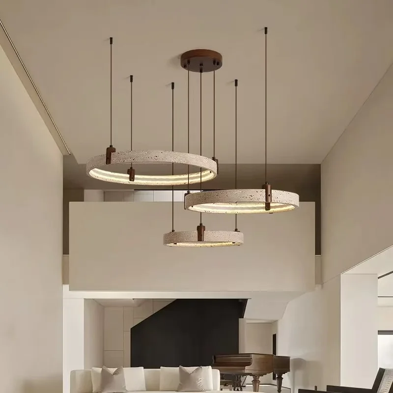 Artistic high-end natural white stone dimming function wood decoration dining room living room exhibition hall LED modern
Artistic high-end natural white stone dimming function wood decoration dining room living room exhibition hall LED modern
