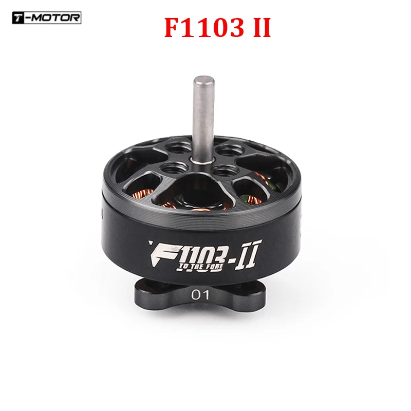 T-MOTOR F1103-II 1103 8000KV 2-3S Brushless Motor for Toothpick Beta FPV RC Drone FPV Competition
T-MOTOR F1103-II 1103 8000KV 2-3S Brushless Motor for Toothpick Beta FPV RC Drone FPV Competition