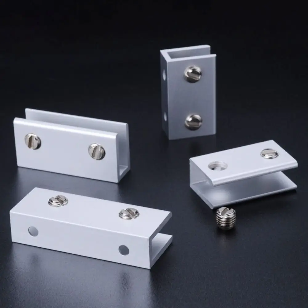Aluminium Alloy Glass Clamp Silver Suitable for 3-12mm Glass Wine Cabinet Divider Bracket Resistant To Rust
Aluminium Alloy Glass Clamp Silver Suitable for 3-12mm Glass Wine Cabinet Divider Bracket Resistant To Rust