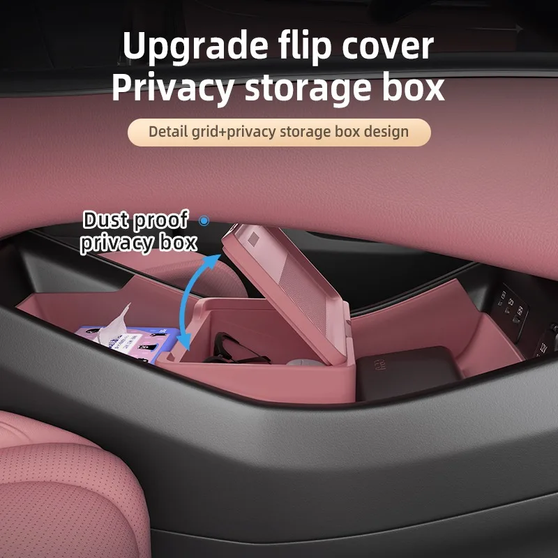 For BYD Seal 07 PHEV 2025 2026 Storage Box Center Armrest Hidden Box Cup Holder Organizer Interior Accessories
For BYD Seal 07 PHEV 2025 2026 Storage Box Center Armrest Hidden Box Cup Holder Organizer Interior Accessories
