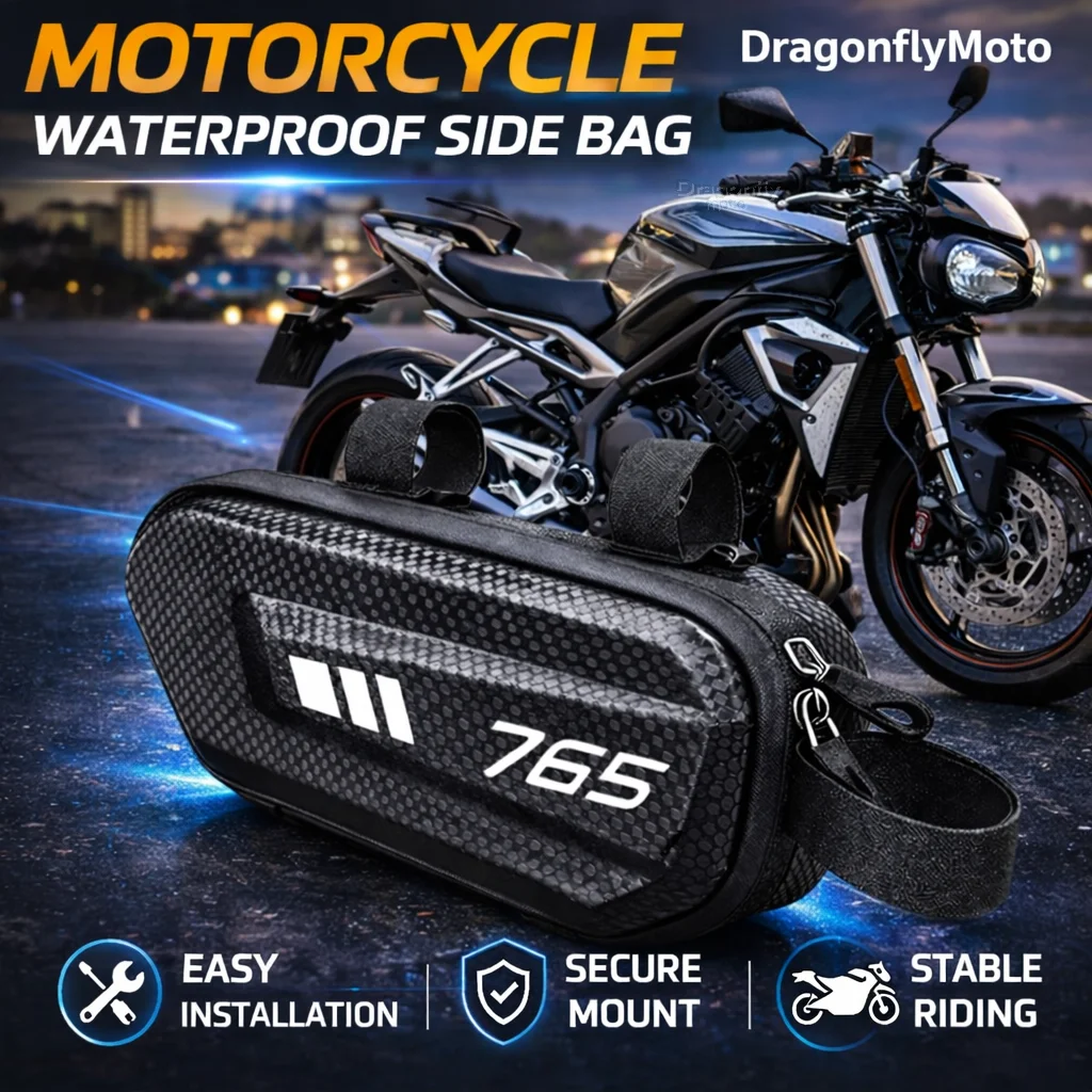 Большая вместительная боковая сумка для мотоцикла Triumph Street Triple 765 RS/S/R 675 Daytona Trident 660, водонепроницаемая, многофункциональная.
Большая вместительная боковая сумка для мотоцикла Triumph Street Triple 765 RS/S/R 675 Daytona Trident 660, водонепроницаемая, многофункциональная.